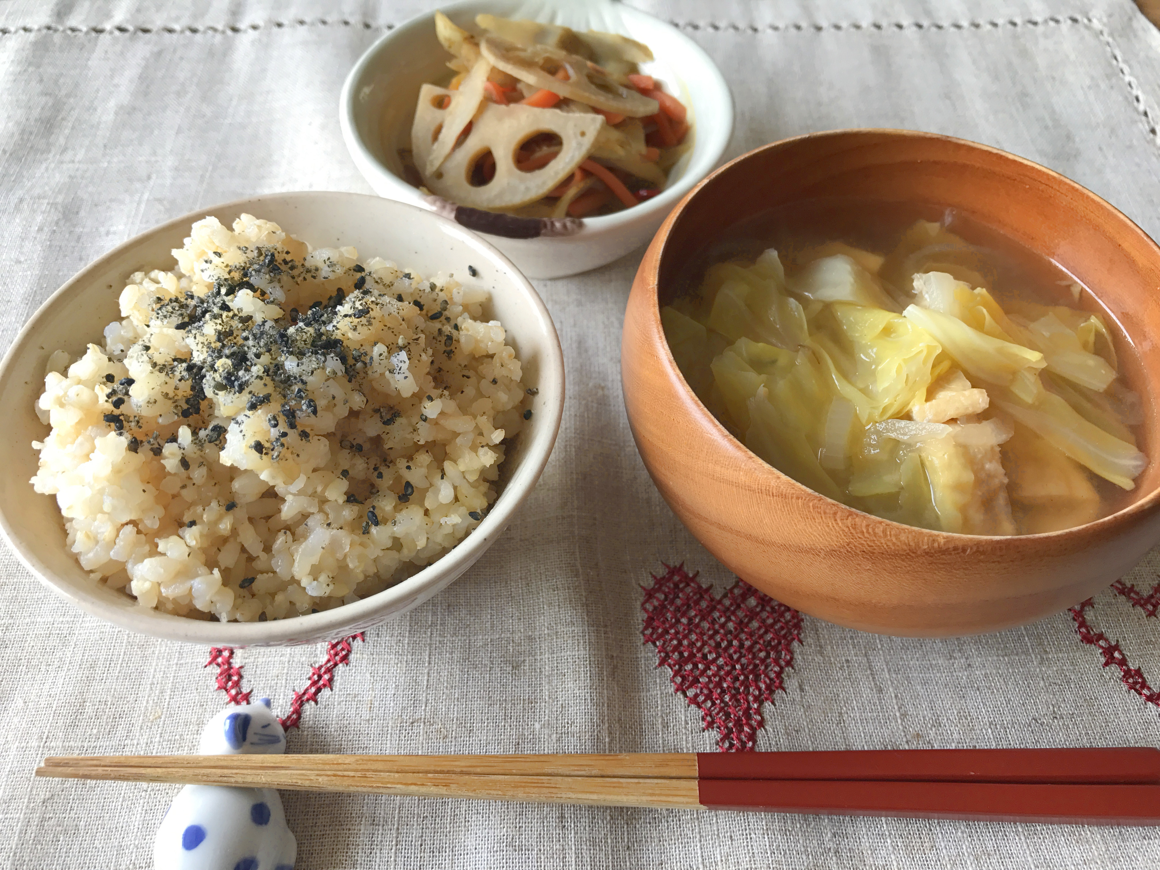 断食 夕食